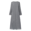 Autumn Womens Sweatshirt Dresses Loose Casual O-Neck Long Sleeve Lace Patchwork Pullover Vestidos Terry Robes Femme