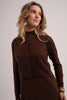 AS AW26 V-Neck cableknit cardigan + ribbing mockneck dress maxi length match for lady wear