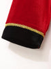 Womens Circus Ringmaster Costume Tuxedo Party Showman Tailcoat Blazer Stand Collar Fringed Shoulder Board Velvet Jacket Coat