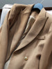 Spring Worsted Wool Blazer for women Australian Wool Female Korean Version Slim Fit Suit Coat For Women