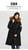 Down Jacket Women Goose Down Winter Waterproof Oil-proof Stain-proof Outerwear Warm Loose Daily Women'S Clothing