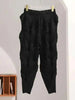 Versatile Slim Pleated Pencil Pants Women Elastic High Waist Solid Color Trousers Casual Autumn 2AA3771