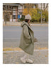 Autumn Winter Korean Loose Women Down Cotton Coat Hooded Medium Length Cotton Coat Large Pocket Windproof Coat