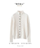 Autumn Women's Cardigan 100% Cashmere Knitted Sweater Chic Tops Female Causal Turtleneck Collar Loose Size Jacket Coat