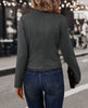 Spring Auutmn Jacket Blazer Coat Double-breasted Stand Collar Buttons Slim Long Sleeves Retro Cardigan Women Outdoor Suit Jacket