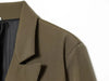 Women's Blazer Office Lady Long Sleeve Double-breasted Mid-length Casual Suit Coat Elegant Simple Stylish Outerwear