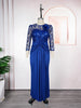 Plus Size African Party Dresses for Women Dashiki Sequin Sexy Bodycon Long Dress Elegant Outfits Muslim Wedding Evening Gowns