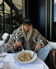 Lady Leopard Print Lapel Fur Coat Women Elegant Single Breasted Loose Jacket Daily Commuting Office Outerwear