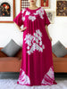 Party Dress Tie-dry Printed Cotton Women Boho Maxi Dress Casual Holiday Party Dresses Indie Folk African Vestidos