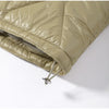 Solid Hooded Quilted Padded Coats Women's Drawstring Zipper Pockets Stand Collar Thicken Jackets Ladies Winter Outwear