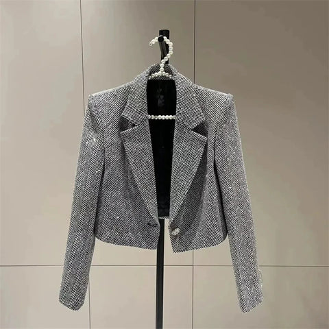 Women's Jacket Spring and Autumn Casual Loose Korean Version Female Coat Design Sense Comfortable Ladies Coat