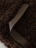 Women's Winter Brown Faux Lambswool Cropped Coat Warm Vintage Commuting Chic Girls Temperament