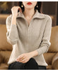 Autumn Winter Long Sleeved Knitted Cardigan Woman Zipper Casual Knitting Sweater Jacket Female Knitwear Top