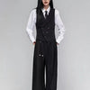 women's casual suits with a lapel collar, business vest, British style sense, gun lapel collar, slim fit vest, jacket