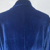 Elegant Velvet Blazer for Women Single Button Lapel Female Blazer Jacket Slim Fit Office Lady Outerwear Coat Spring Autumn Women