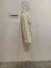 Winter Lamb Fur Long Warm Coat For Women Stand Collar Solid Color Single Breasted Loose Fit Clothing 2VV234