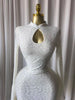 Women Stand Collar Elastic Bodycon Midi Mini Dress Satin Fall Winter Cocktail Even Birthday Party Dresses