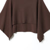 Knit Brown Cape Women's Poncho Autumn Bolero Layers Cloak Cape & Poncho Chic And Elegant Woman Coat Crop Shawl