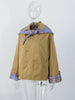 Plaid Trench Short Coat Casual Double Breasted Shawl Lapel Loose Street Jacket Lady Fall Chic Daily Commute Outerwear