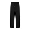 Women's Winter Sweatpants Solid Color Casual Fleece Sweatpants Outdoor Travel Camping Wide Leg Straight Pants