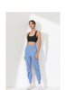 Woman Yoga Pants Loose Slim Quick-Dry Yoga Pants Pleated Hem Bound Running Fitness Capris Pockets Jogging Pants Sports Pants