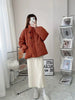 Women's Jacket Korean Version Stand Collar Short Cotton-padded Jacket Thickening Warm Parkas Winter Vintage Coat