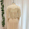 Beaded Mermaid Evening Dress for Women Elegant High Neck Long Sleeves for Women Wedding Party Gown Customized