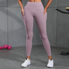 Women Fitness Lenggings With Side Pockets Female Full Length Leggings Running Pants Comfortable High Waist Yoga Pants