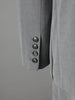Gray 3 Piece Set Women's Lapel Blazer Short Vest High Waist Drawstring Wide Leg Pants Suit Autumn