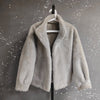 Eco-friendly Mink Fur Windproof Stand Collar Faux Mink Coat For Women Warm Winter Thick Jackets With Pockets 2DB5167