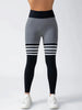 Women Gym V-back Line Yoga Pants Butt Lifting Fitness Athletic Workout Scrunch Leggings Outdoor Sports Tights