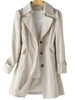 Spring Autumn Casual Windbreaker Version of The Long Windbreaker Top Korean Ladies Coats Jackets Women Trench Clothing
