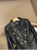 Black Elegant Suit Jacket Ladies Casual Double Breasted Women's Blazer Office Work Casual Female Outerwear
