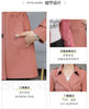 Women's Trench Coats Spring Autumn Jackets Lined Casual Coat Suit Collar Women Korean Women's Jacket Slim Pink