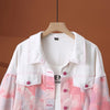 Spring Autumn Denim Jacket Women Single-Breasted Long Sleeve Short Jeans Coat Female Casual Cowboy Overcoat Ladies Tops