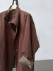 Temperament Short Trench For Women Lapel Single Breasted Solid Color Pockets Design Coat Spring Autumn 2Z2225
