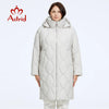 Women's Winter Jacket Plus Size Women Parka Warm Thick Bio Down Jackets Windproof Long Hooded Quilted Coat Female