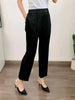 Straight Pleated Pants For Women High Elastic Waist Casual Loose Trousers Female Spring Clothing 2DA1022