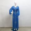 Abaya Diamonds Muslim Elegant Women Dresses Caftan Moroccan Dubai Kaftan Gown Evening Party Eid Long Maxi Dresses