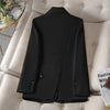 Autumn Winter Women Blazer Ladies Long Sleeve Formal Jacket Coat Black Pink Apricot Blazers Female Casual Tops Outerwear