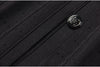 Three Colors High-quality Elastic Knitted Fabric Hollowed Out Single Breasted Round Neck Long Sleeved Slim Fit Women Dress
