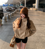 Women's Autumn Winter Jacket Double Breasted Stand Collar Solid Trench Coat Chic Korean Retro Clothes Lady Casual Coats