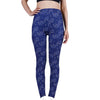 Lrregular Plant Print Women's Leggings Casual Sports Leggings Fitness Training Yoga Pants High Stretch Cropped Pants