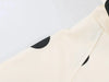 Women Chic Turtleneck Jacket Polka Dot Pattern Long Sleeve Loose Double Pockets Top Spring Autumn Casual Street Coat