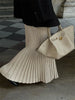 Lace-Up Female Knit Maxi Dress Autumn High Waist Patchwork Long Sleeve Loose Solid Dress Bandage Knitwear Dress