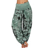 Plus Size 1XL-8XL Woman‘s Multi-color Digital Printed Harem Pants Trousers Ladies Long Leg Wide Leg Pants Pants