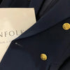 Women's Jacket Suit Jacket Casual Blazers Navy Blue Single-breasted Lapel Loose Office Worker Coat for Women Outwear