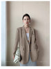 Spring Women's Loose Suit Jacket Loose Casual Design Street Style Long Sleeve Office Blazers for Women