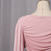 Women Clock Long Sleeve Stacked Ruched Bodycon Midi Maxi Long Dress Birthday Sexy Party Floor Length Dresses