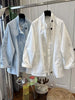 European and American Style Stand-neck Mid-length Women's Coat Solid Color Zipper Spring Oversize Trench Coats